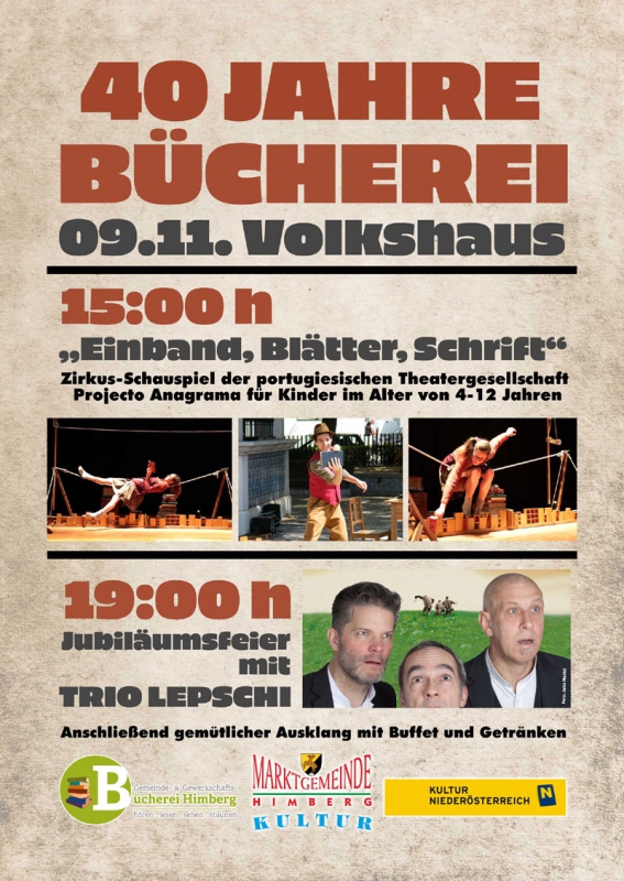 Plakat zur Veranstaltung