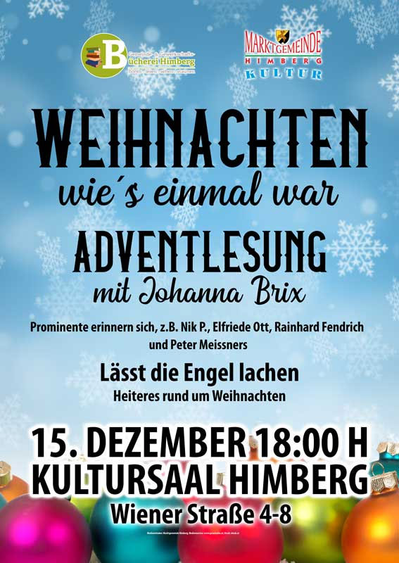 Plakat zur Veranstaltung